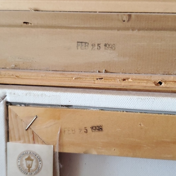 Thomas kinkade the garden of prayer painting - Picture 5 of 6